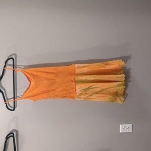 Unique dropwaist mini dress